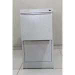 Classeur metalique 2 trs 81/2x11 DNK-A02 light grey - Image 2