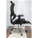 Chaise de bureau Unisia couleur noir A918-1 - Image 2