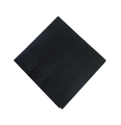 Cocktail napkin black 2 ply