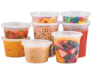 Translucent deli container combo 32 oz