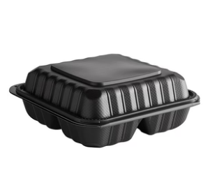Black mineral container 9x9