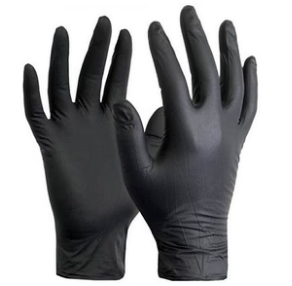 Gloves Nitrile Black siempre S-M-L-XL