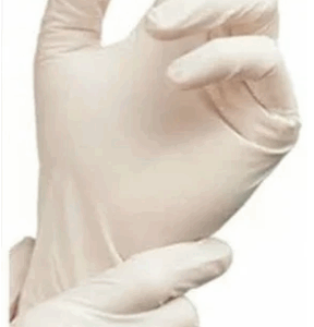 Gloves vinyl clear size S-M-L-XL