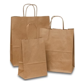 kraft paper bag 10x6.75x13.50